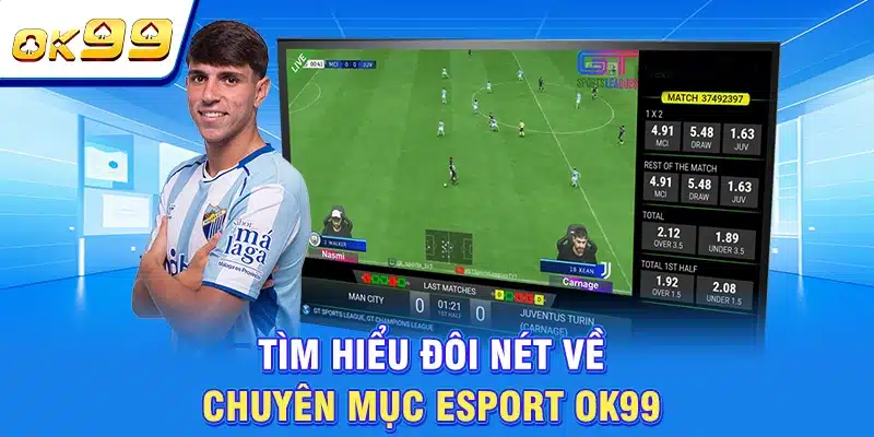 Esport OK99 - Đỉnh Cao Cược Thể Thao Điện Tử Thế Hệ Mới 1 Tìm hiểu đôi nét về chuyên mục Esport OK99